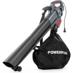 Elektrische bladblazer - POWERPLUS - POWEG9014 - 3300 W - 270 km/u - 40 L - Grijs