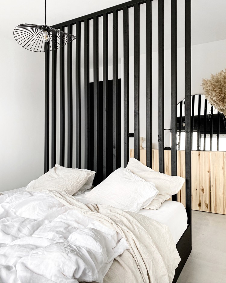 Minimalistische slaapkamer