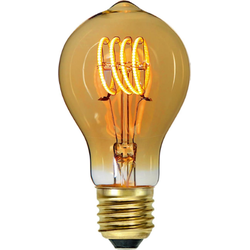 Gele Dimbare LED Lamp Gold krul - Spiraal