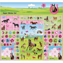 Stickerset Paarden 500+