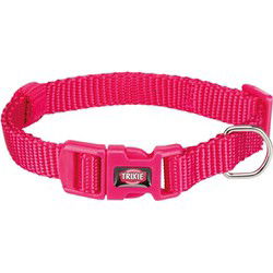 TRIXIE HALSBAND HOND PREMIUM FUCHSIA 22-35X1 CM