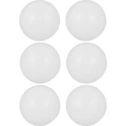 Orange85 Ping pong ballen - 6 stuks - Wit - Plastic - Tafeltennis - Sport