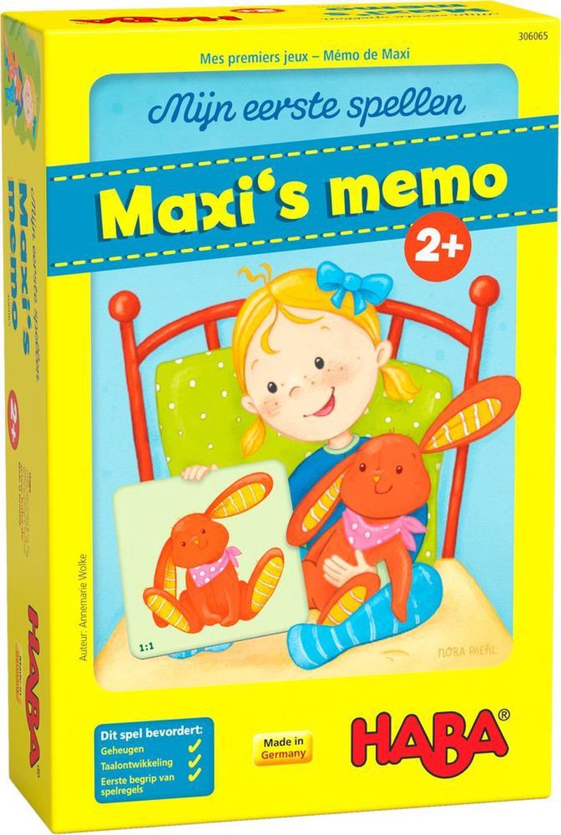 Haba HABA Mijn eerste spellen - Maxis memo - 