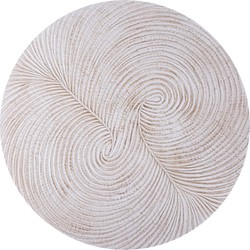 PTMD Wandpaneel Wiktor - 90x2x90 cm - MDF - Wit