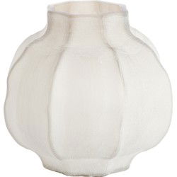 Light&living Vaas Ø32,5x32 cm TEJEDA glas licht bruin