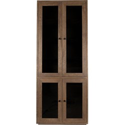 PTMD Oak Cabinet Armarium 4 doors Glay