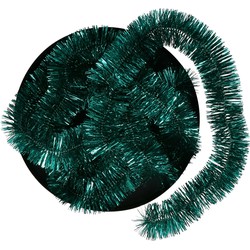 Inge Christmas Goods kerstslinger - groen - folie - 270 cm - lametta - Kerstslingers