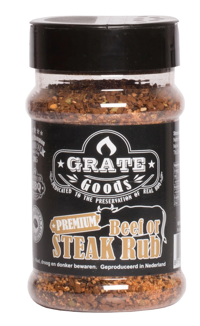 Beef or Steak Rub 180 g Grate Goods Hortus - 