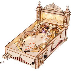 Robotime Pinball Houten Bouwpakket DIY Miniatuur Knutselen