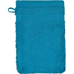 Twentse Damast Washandjes 6 stuks - Turquoise