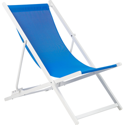 LOCRI II - Ligstoel - Blauw - Synthetisch materiaal