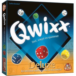 NL - White Goblin Games White Goblin Games dobbelspel Qwixx Deluxe - Dobbelspel - 8+