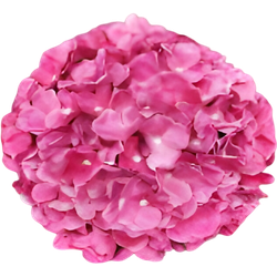 Kunst hortensia tak roze 92 cm