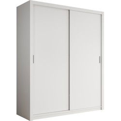 Meubella - Kledingkast Blake - Wit - 180 cm