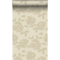 Origin Wallcoverings behang rozen warm beige - 53 cm x 10,05 m - 347032