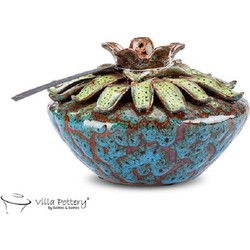 Villa Pottery  Larissa Vaas Blauw - 16x11