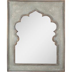 Clayre & Eef Spiegel Groen Hout