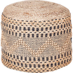Beliani WADAN - Poef-Natuurlijk-Jute