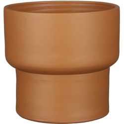 Mica Decorations Bloempot Riva - 22x22x20 cm - Terracotta - Terra