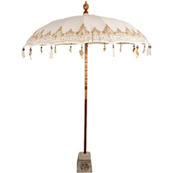 Pole to Pole - Bali Parasol White