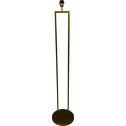 HSM Collection-Vloerlamp-30x30x150-Goud-Metaal