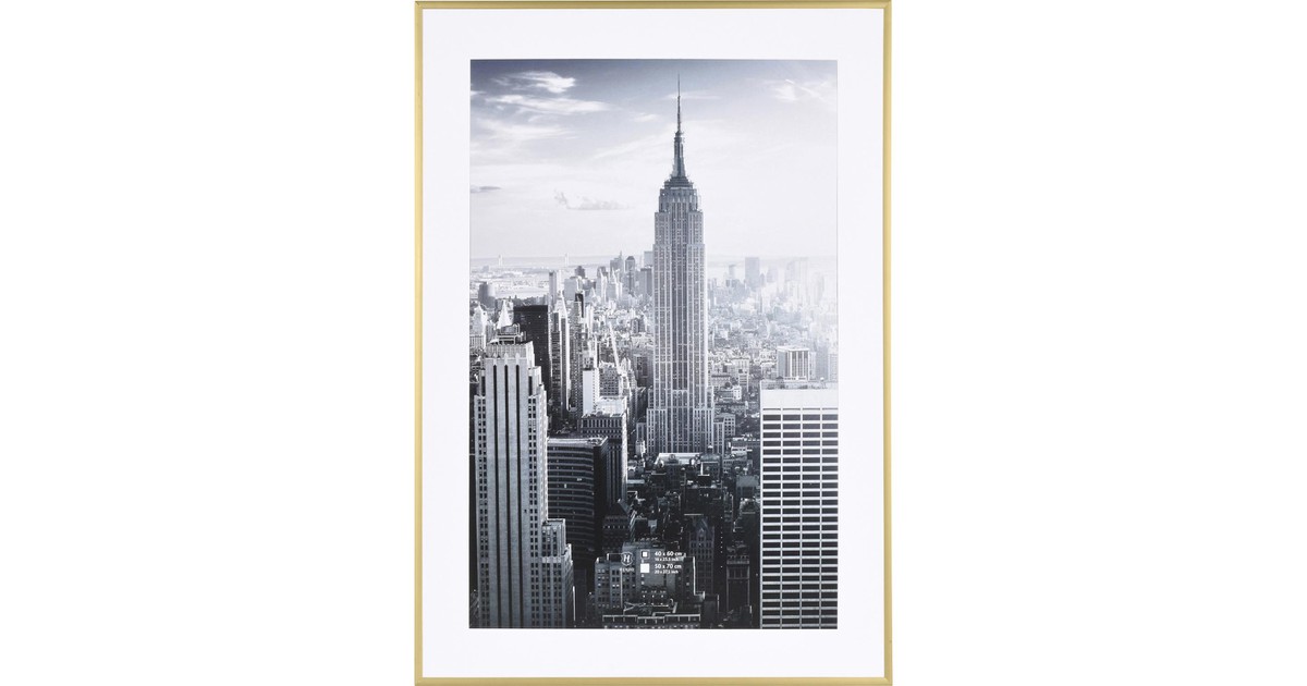 Henzo Fotolijst - Manhattan - Fotomaat 50x70 cm - Goud