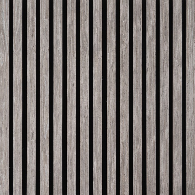 Akoestisch Wandpaneel Grijs - 280 x 60 x 2.2 cm - Lattenwand - 