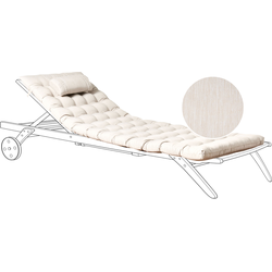 Beliani CESANA PREMIUM - Zitkussen-Beige-Polyester