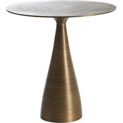 Light&living Bijzettafel Ø45x47 cm BAHIA antiek brons