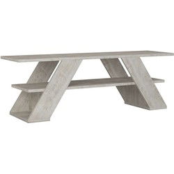 TV-meubel 3 planken L120 cm - Farfalla
