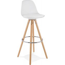 TATAMI design barkruk 42x42x95 cm Wit