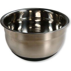 RVS Mengkom Ø20 Cm. - Beslagkom - Mixing bowl - Stainless Steel - Afm. 20 x 20 x 11 Cm.