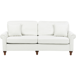 GINNERUP - Driezitsbank - Gebroken wit - Polyester