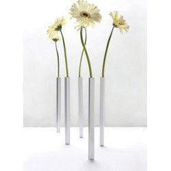 Peleg Design Magnetische vazen - zilver - set van 5 stuks
