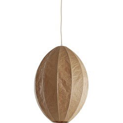 Light & Living - Hanglamp MILATOS - Ø38x51cm - Bruin