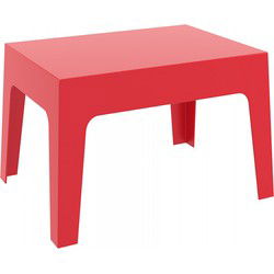 MARTO salontafel 77x56x43 cm Rood