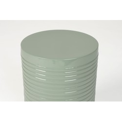 Housecraft Living Sven Bijzettafel Rond Metaal 25x25 (S) cm Groen