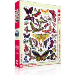 New York Puzzle Company Butterflies~Papillons - 1000 stukjes