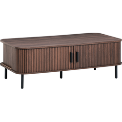 Beliani BRADLEY - Salontafel-Bruin-MDF
