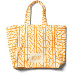 Rivièra Maison Monogram Tote Bag Orange