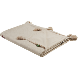 DEOGHAR - Plaid - Bruin - 130 x 180 cm - Katoen