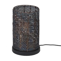 Tafellamp Cilinder - Metaal - Ø20cm - Lamp Armor Tube