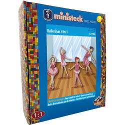 Ministeck Ministeck Ministeck Ballerina's 4in1 - XL Doos - 800st