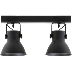 Light & Living - Hang-/wandlamp ELIANO  - 45x18x25cm - Zwart