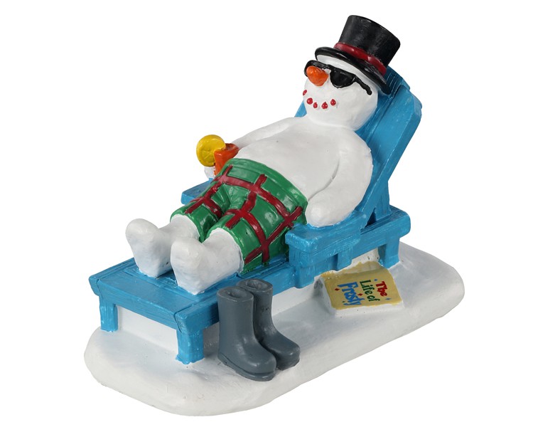 Relaxing snowman - LEMAX - 