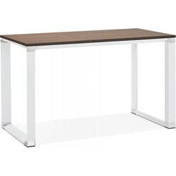 Klein recht bureau XLINE design 140x70x74 cm Bruin