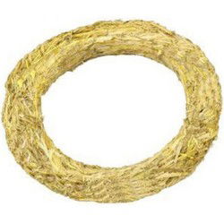 Krans stro d35 cm naturel