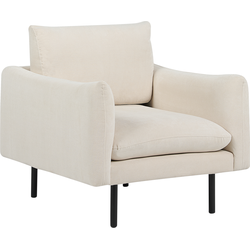 Beliani VINTERBRO - Fauteuil-Beige-Polyester