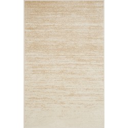 Safavieh Modern Ombre Vloerkleed voor Binnengebruik, Adirondack Collectie, ADR113, in Champagne & Crème, 91 X 152 cm