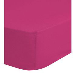 Goodmorning Jersey Hoeslaken Pink-Lits-jumeaux (180x220 cm)